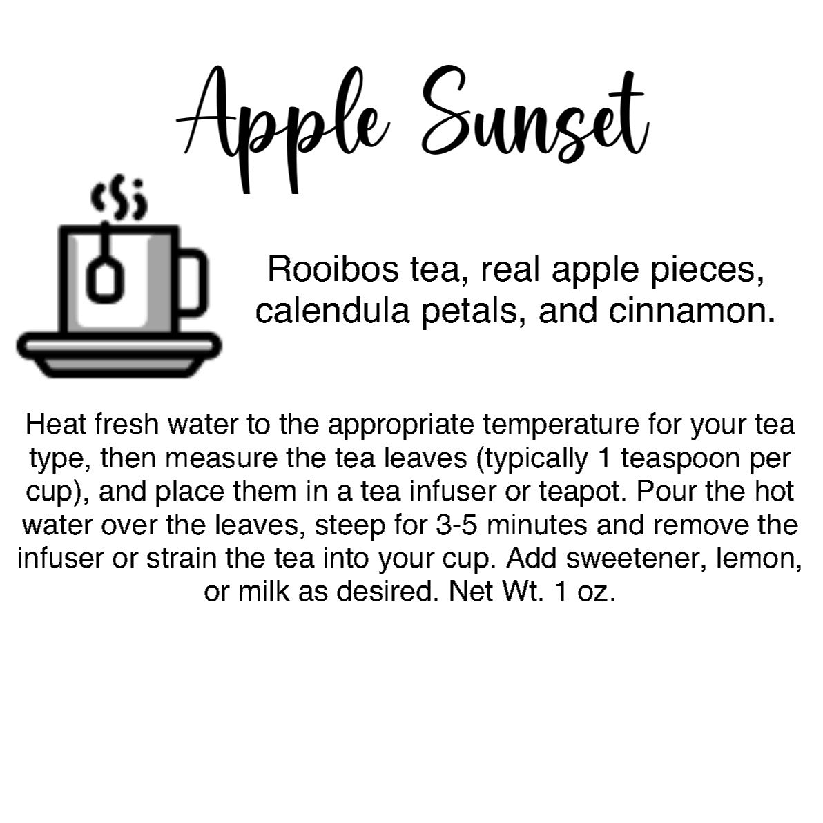 Apple Sunset