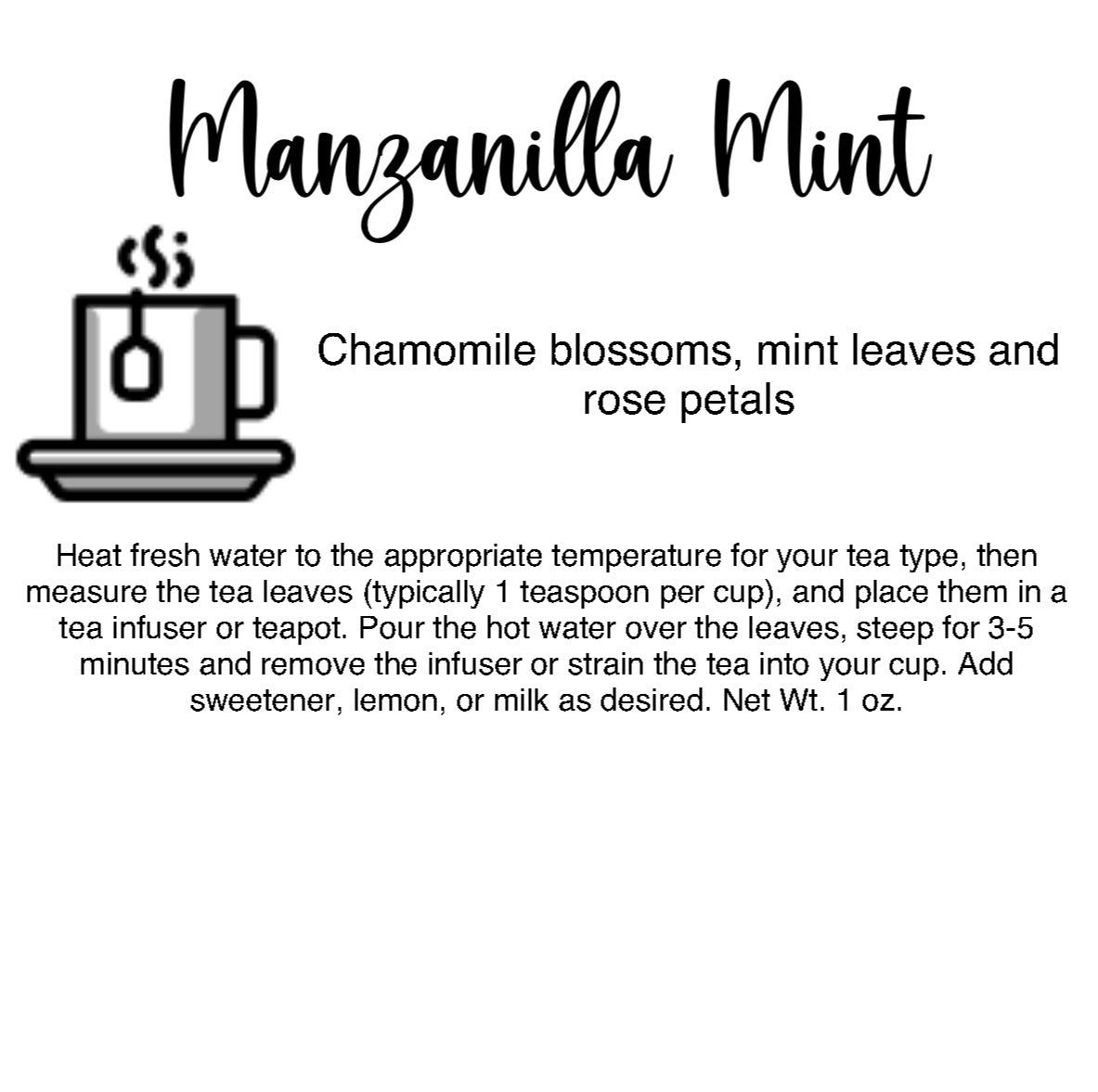 Manzanilla Mint